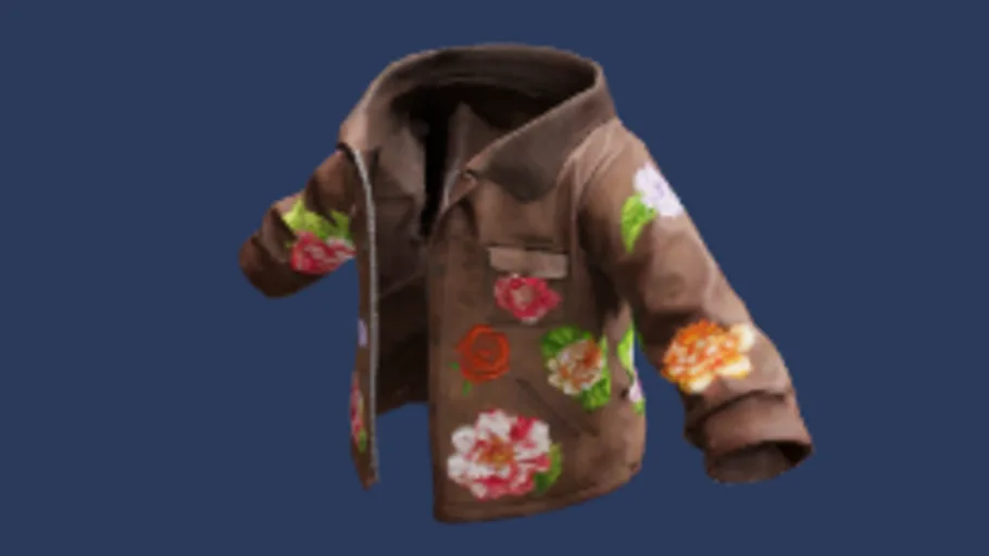 Flowers Embroidered Jacket