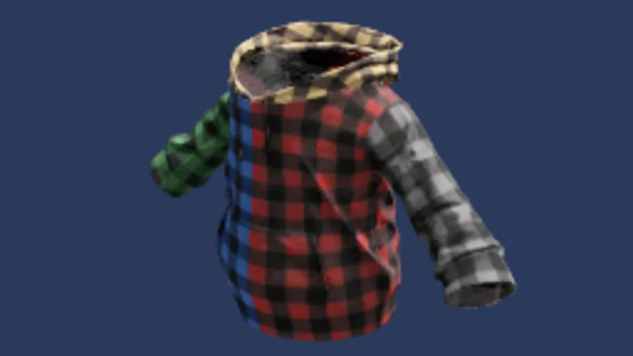 Multi Plaid Hoodie