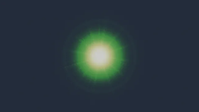 Green Glow Sphere