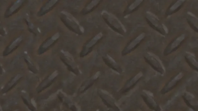 Rusty Metal Floor Cover