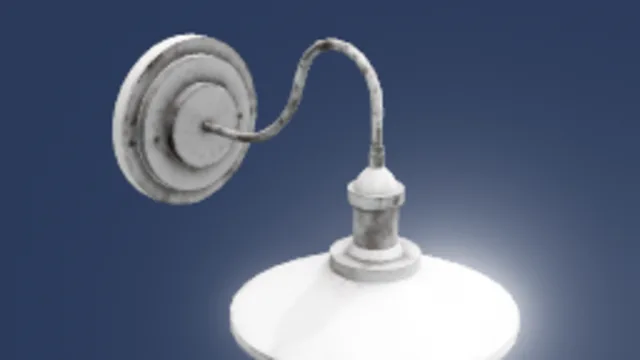 Tintable Industrial Wall Lamp