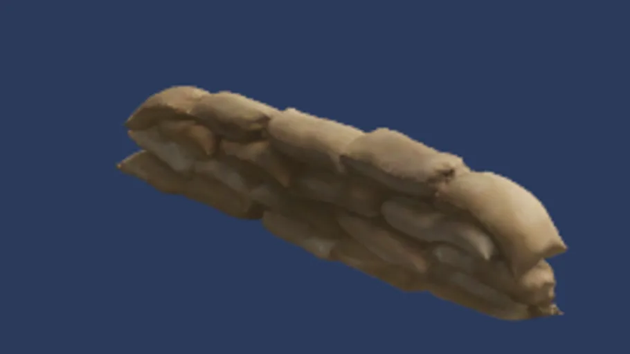 SANDBAG BARRIER