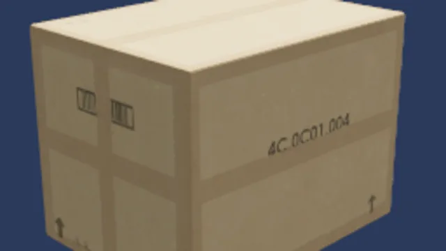 Closed Cardboard Box