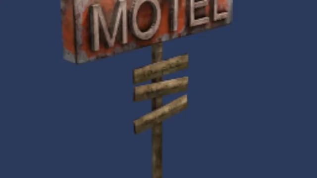 Motelsign Post Apo