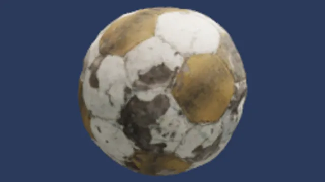 WORN FOOTBALL