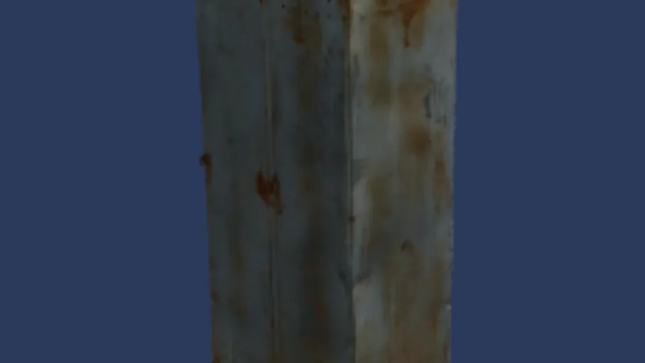 RUSTY METAL CABINET
