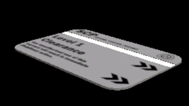 SCP Keycard