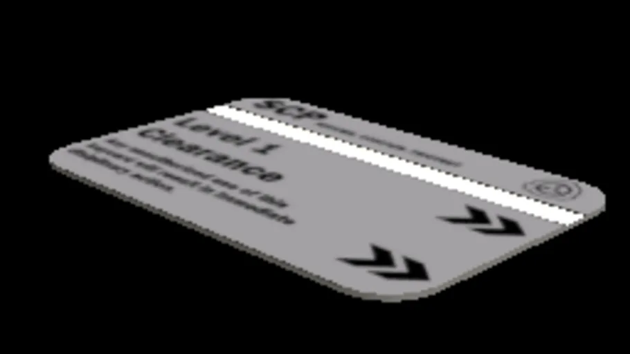 SCP Keycard