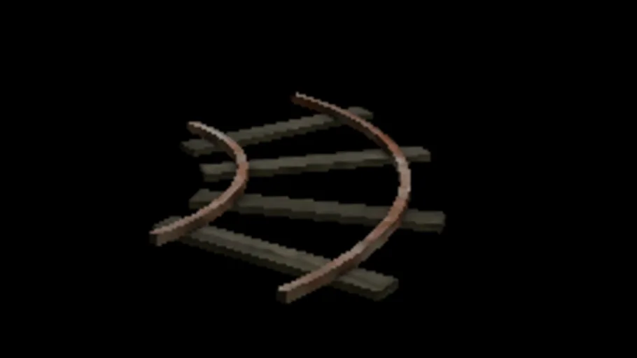 Minecart Rail 90