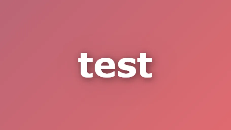 test