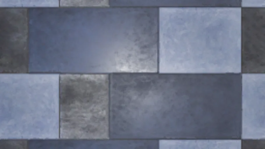 Bathroom Blue Tiles 1