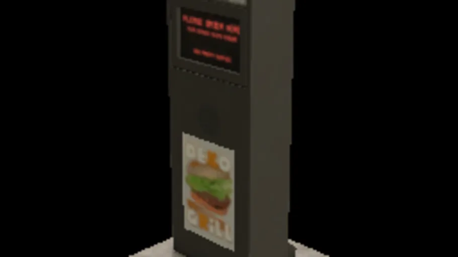 Fast Food Drive Thru Speaker 01A