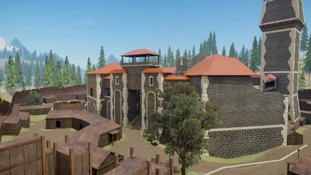 Old Gothic Castle