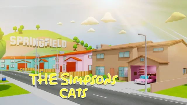 Simpsons Cats