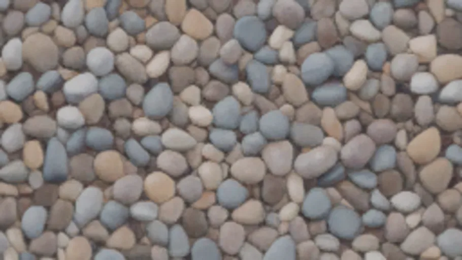 Wet Pebbly Rocks