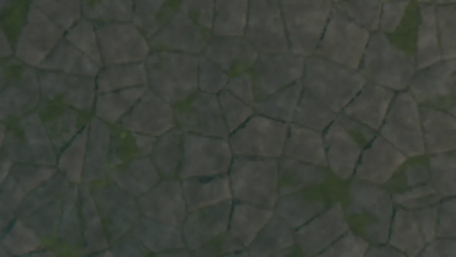 Angled Blocks Vegetation (2k)