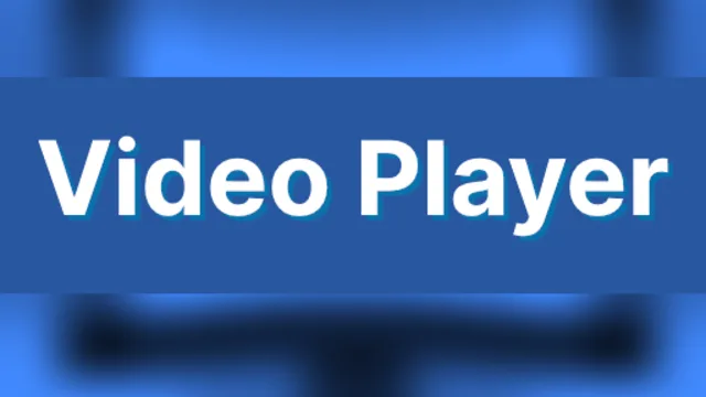 Hammer Video Player