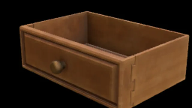 Furniture Drawer 002A Drawer