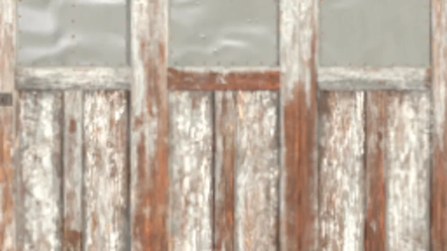 Wood Door 044A