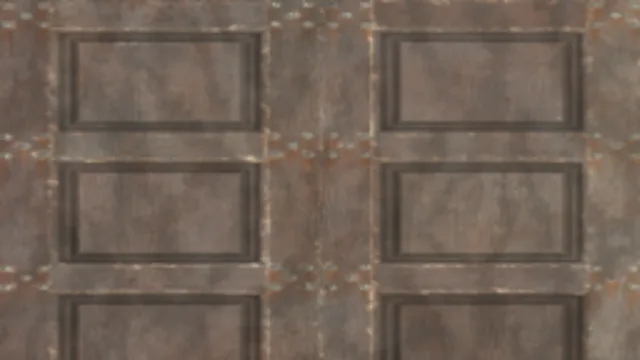 Wood Door 002A