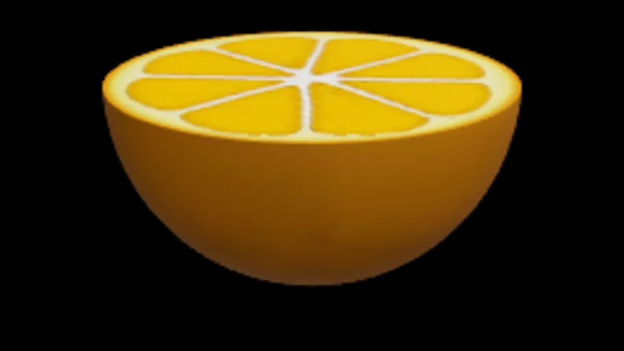 Orange Half