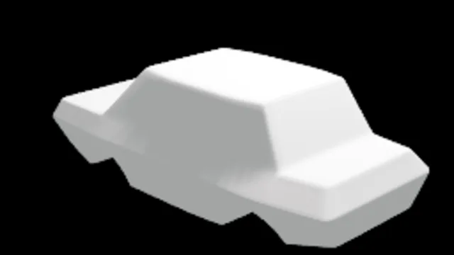 White Debug Car