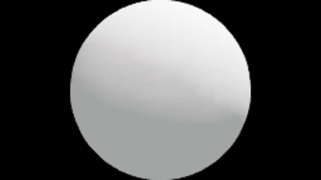 White Sphere (Size 64)