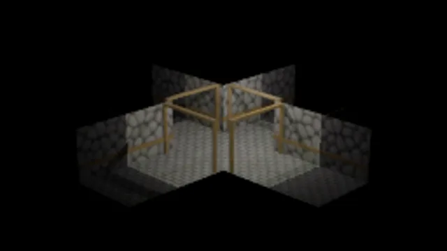 Dungeon Hallway Cross
