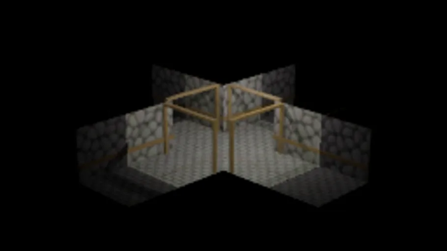 Dungeon Hallway Cross