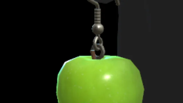 Apple Earrings (Green)