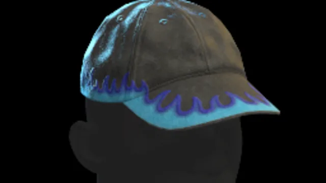 Baseball Cap (Blue Fire)