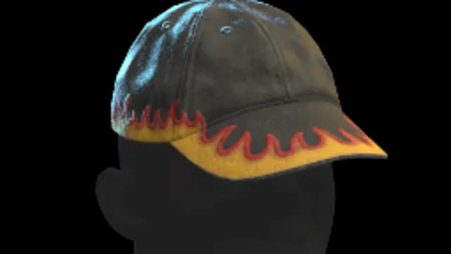 Baseball Cap (Red Fire)
