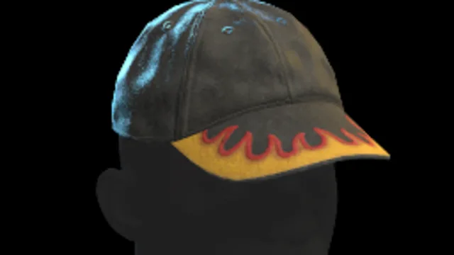 Baseball Cap (Red Fire) V2