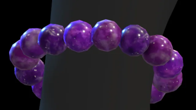 Beaded Bracelet (Amethyst)
