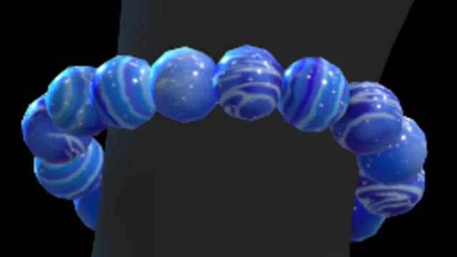 Beaded Bracelet (Blue Agate)