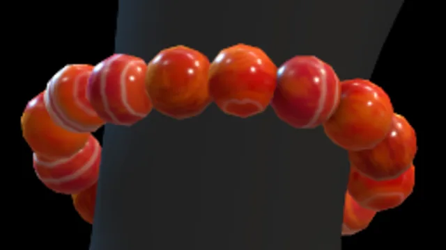 Beaded Bracelet (Carnelian)