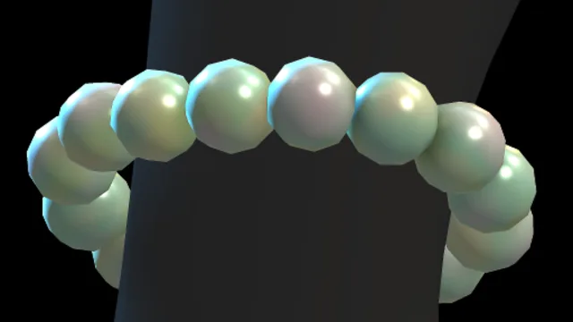 Beaded Bracelet (Pearl)