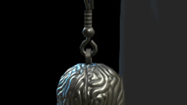 Brain Earrings (Silver)