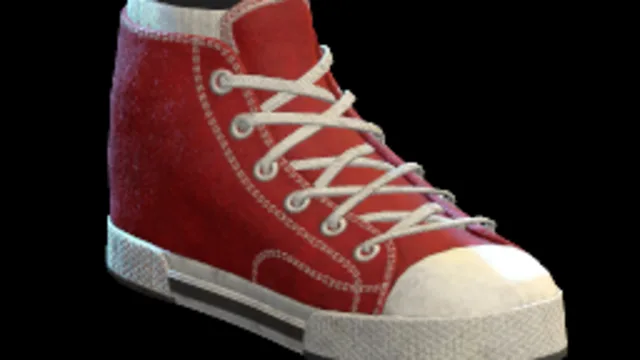High-Top Sneakers (Red)