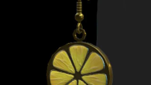 Lemon Earrings