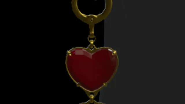 Love Earrings (Ruby)