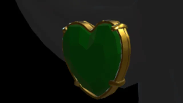 Love Earrings V2 (Emerald)