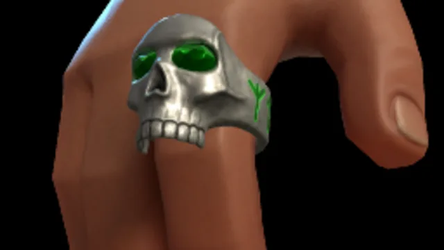Skull Gem Ring[Customizable]