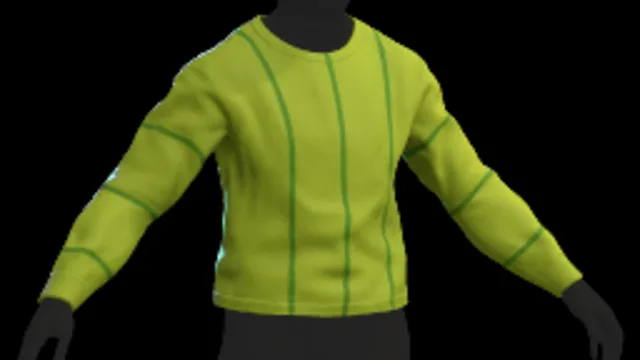 Striped Sweater (Green)