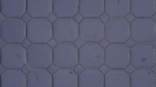 Blue Brick Pavement