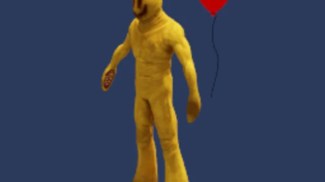 Party Goer with ballon