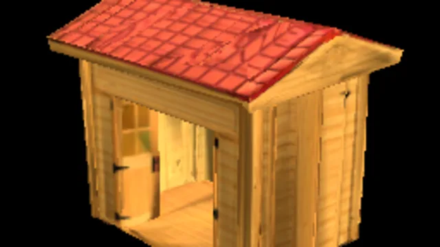 Quickly Assembled Shed