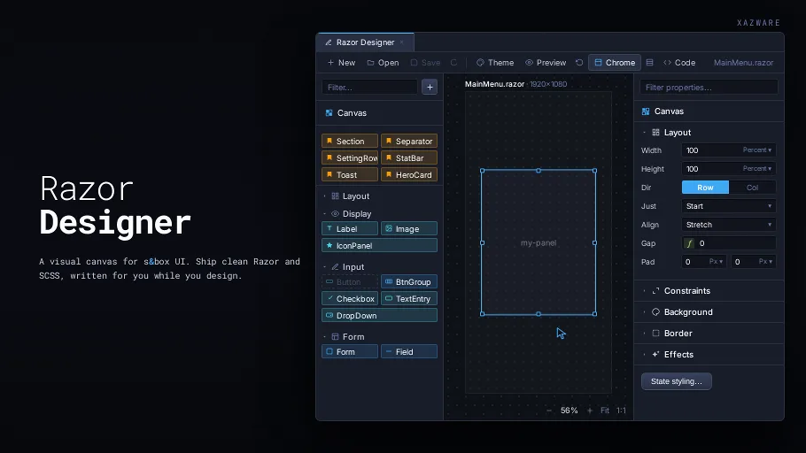 Razor Designer