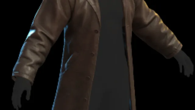 Leather Coat (Brown)