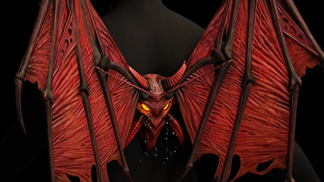Devil wings